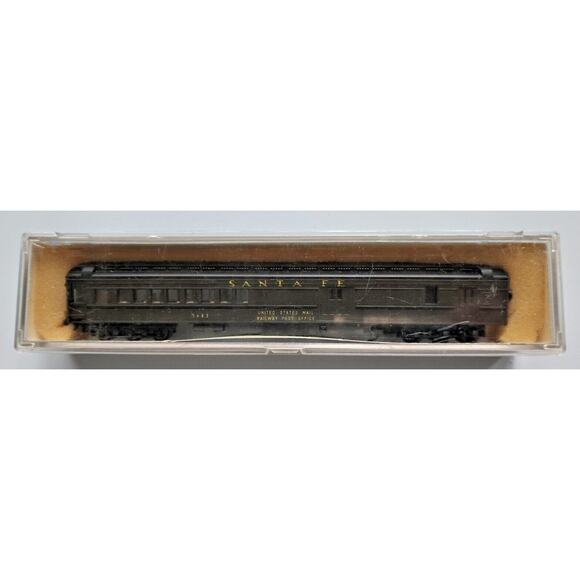 PMI | Toys | Pmi N Scale Trains 862 Coach Atsf Us Mail Railway In Case ...